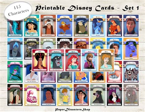 Printable Disney Cards